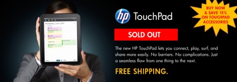 Hp.com touchpad inventory