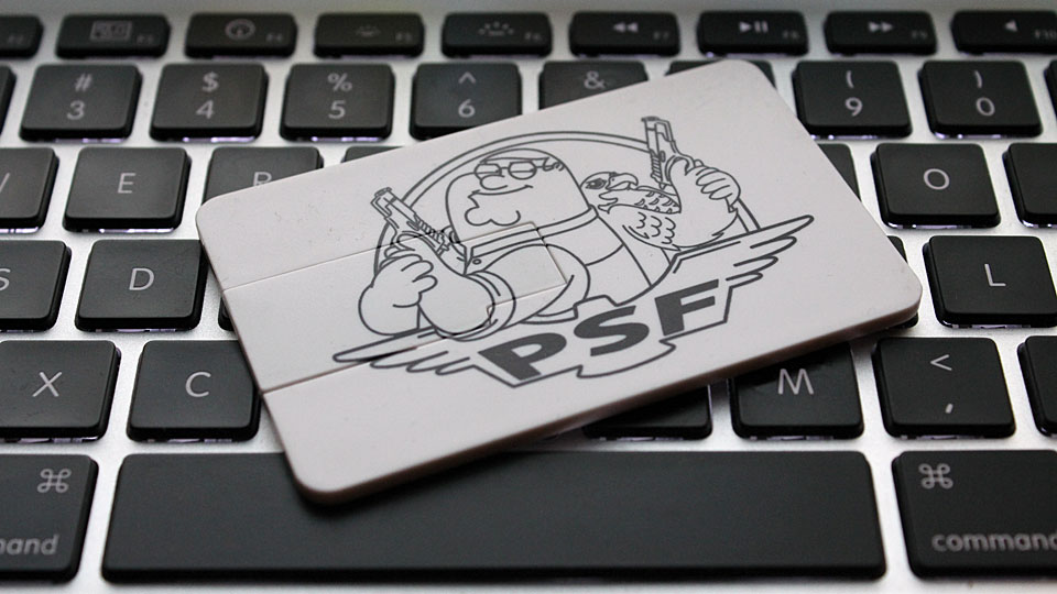 Peter and Sidecar Falcon USB Card 1