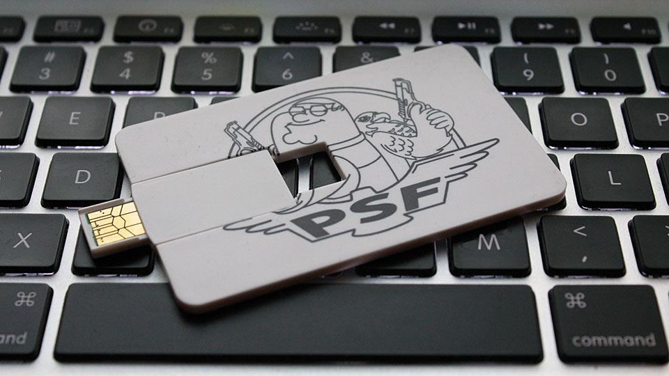 Peter and Sidecar Falcon USB Card 2