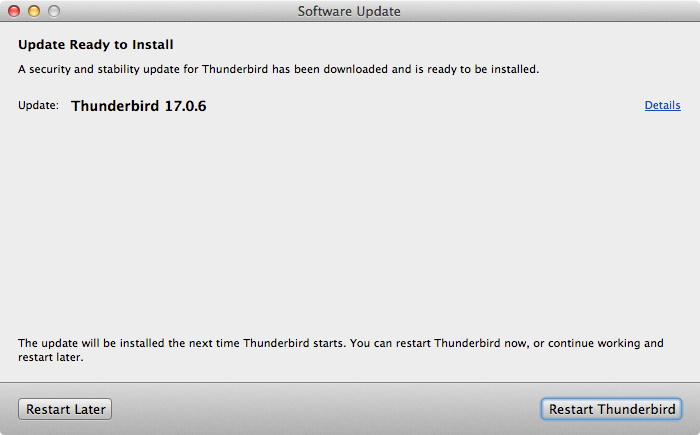 Thunderbird 17.0.6
