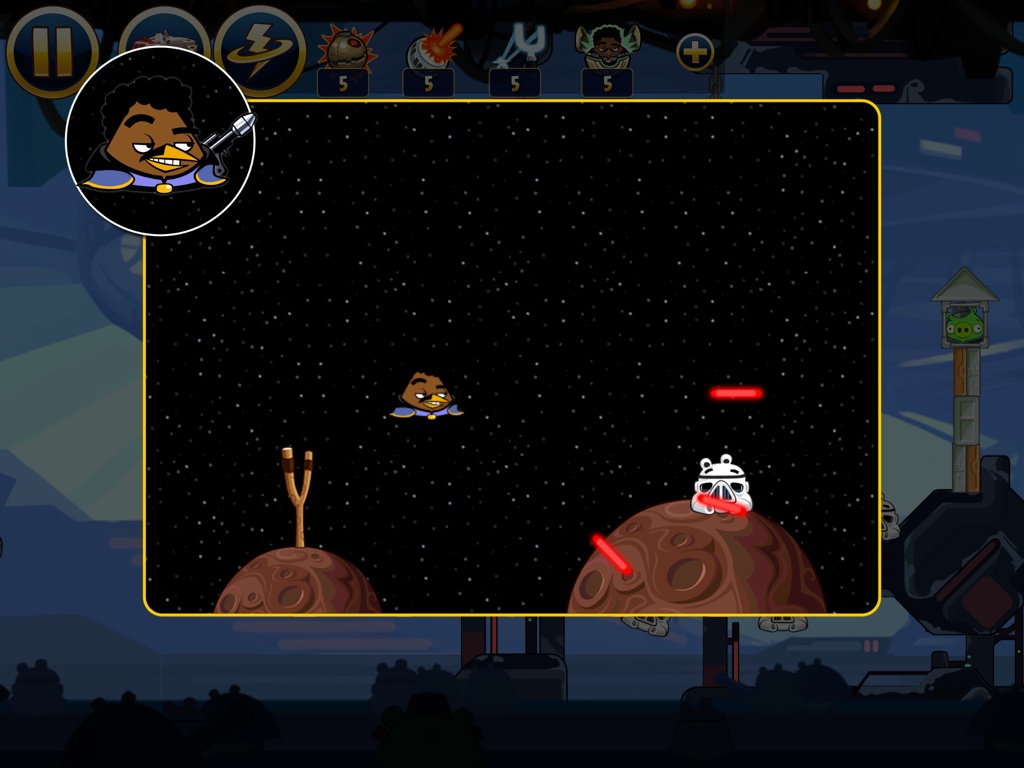 Angry Birds Star Wars Lando Bird