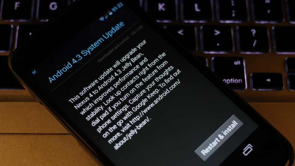 Android 4.3 on Nexus 4