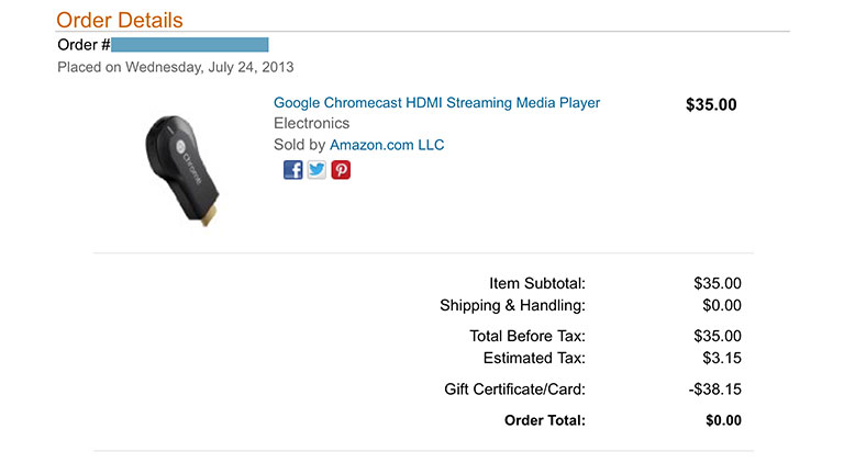 Chromecast-at-Amazon