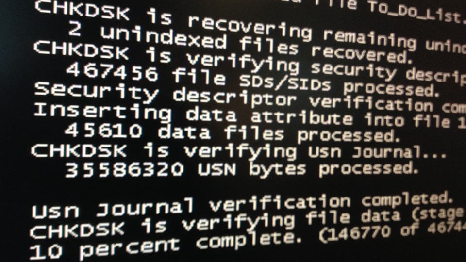 chkdsk