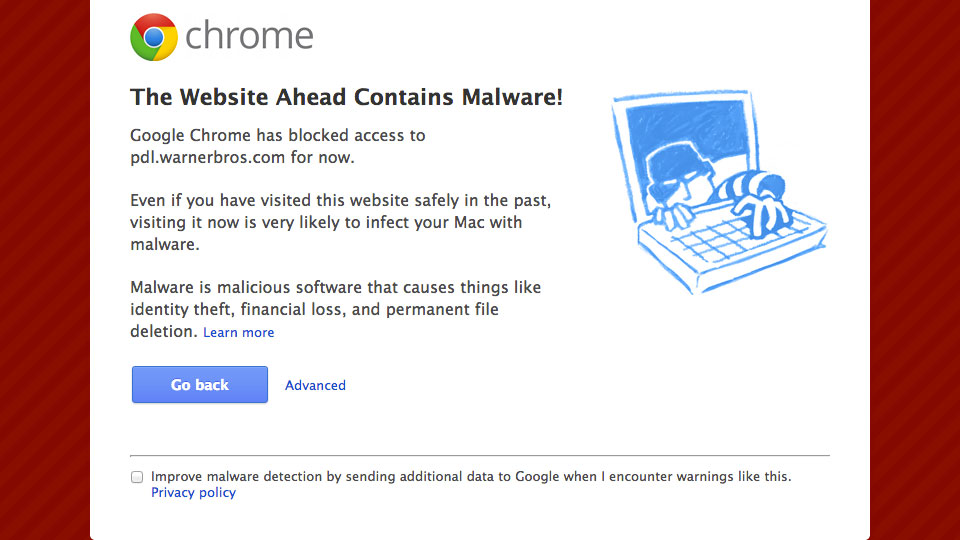 warnerbros.com-malware-google-chome