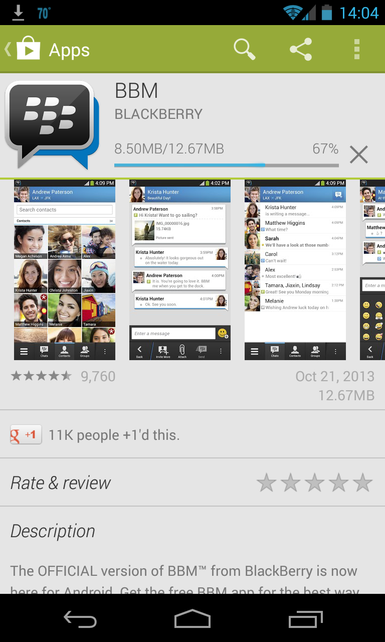 BBM Android