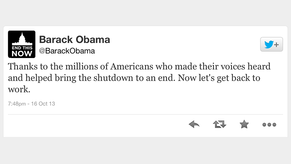 Barack-Obama-Tweet-Government-Shutdown-Ends