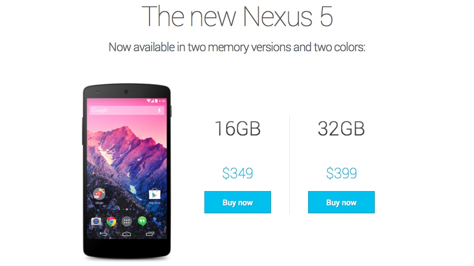 Google Nexus 5