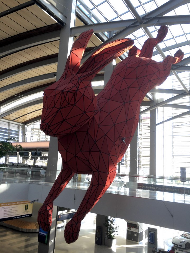 Polygon Rabbit Sacramento International Airport