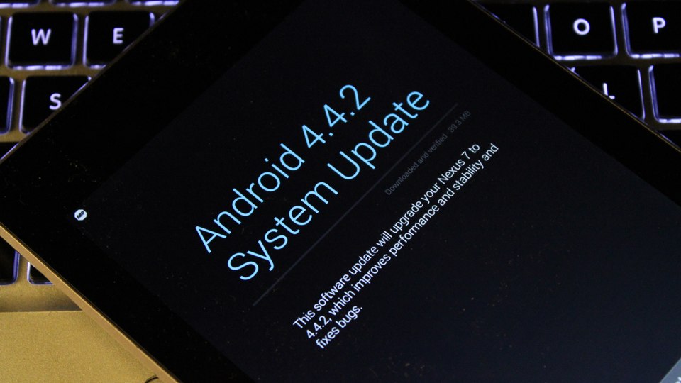 Android KitKat 4.2.2 on Nexus 7