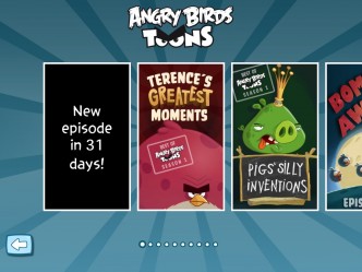 Angry Birds Toons New Episode in 31 Days