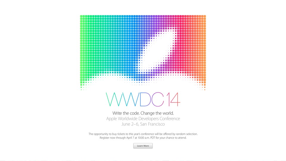 WWDC 14 June 2-6