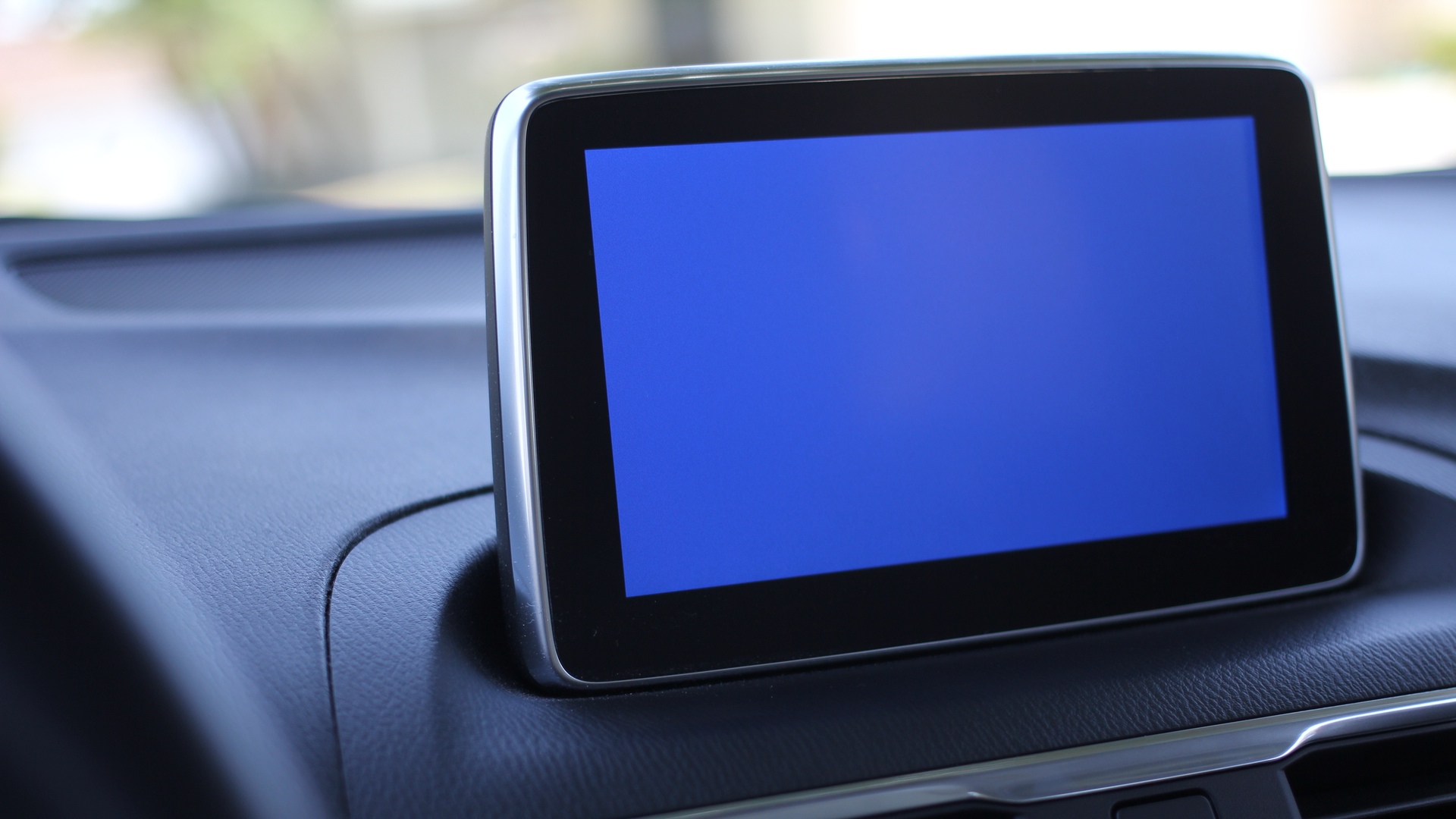 Mazda3 Infotainment Center Blue Screen