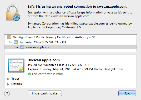 swscan.apple.com new certificate 20140525