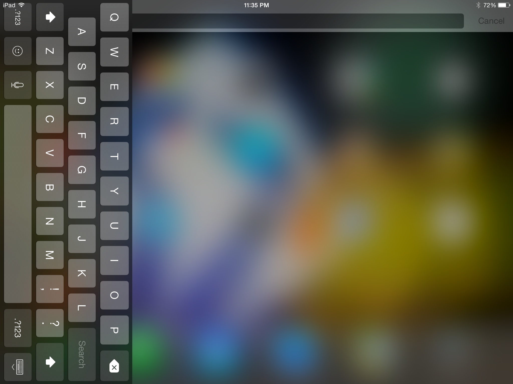 iOS 8 beta bug on iPad Air