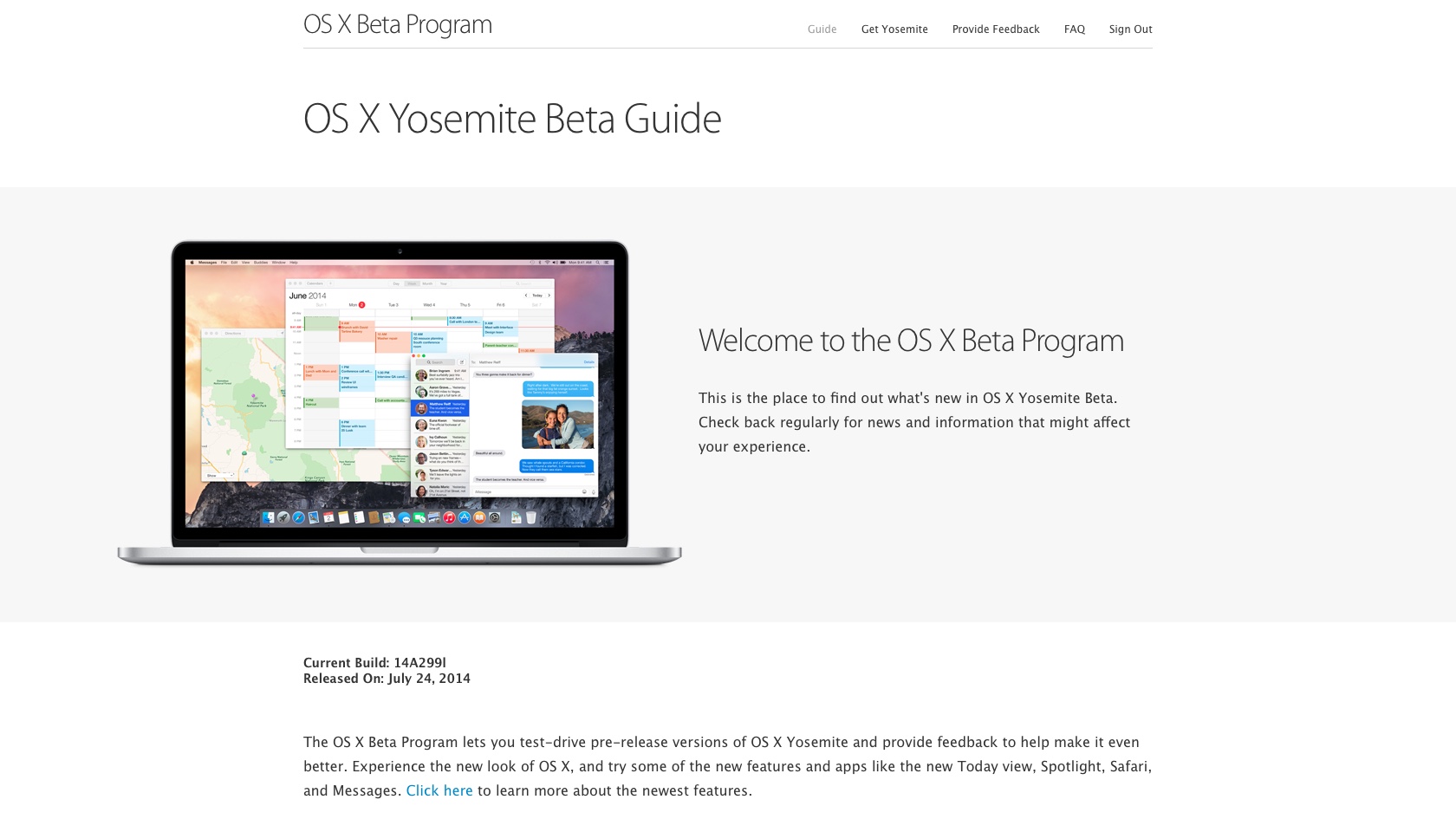 OS X Yosemite Beta Program Now Live