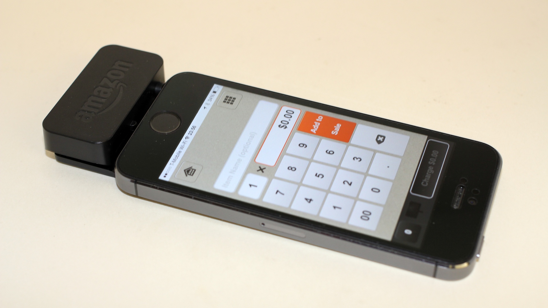 Amazon Secure Card Reader and iPhone 5s