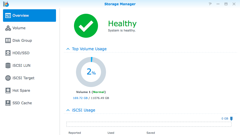 Synology DS412+ Storage