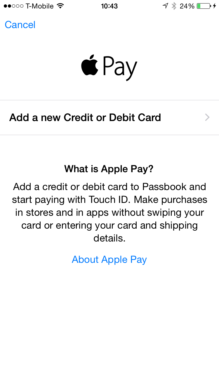 Apple Pay Setup 2