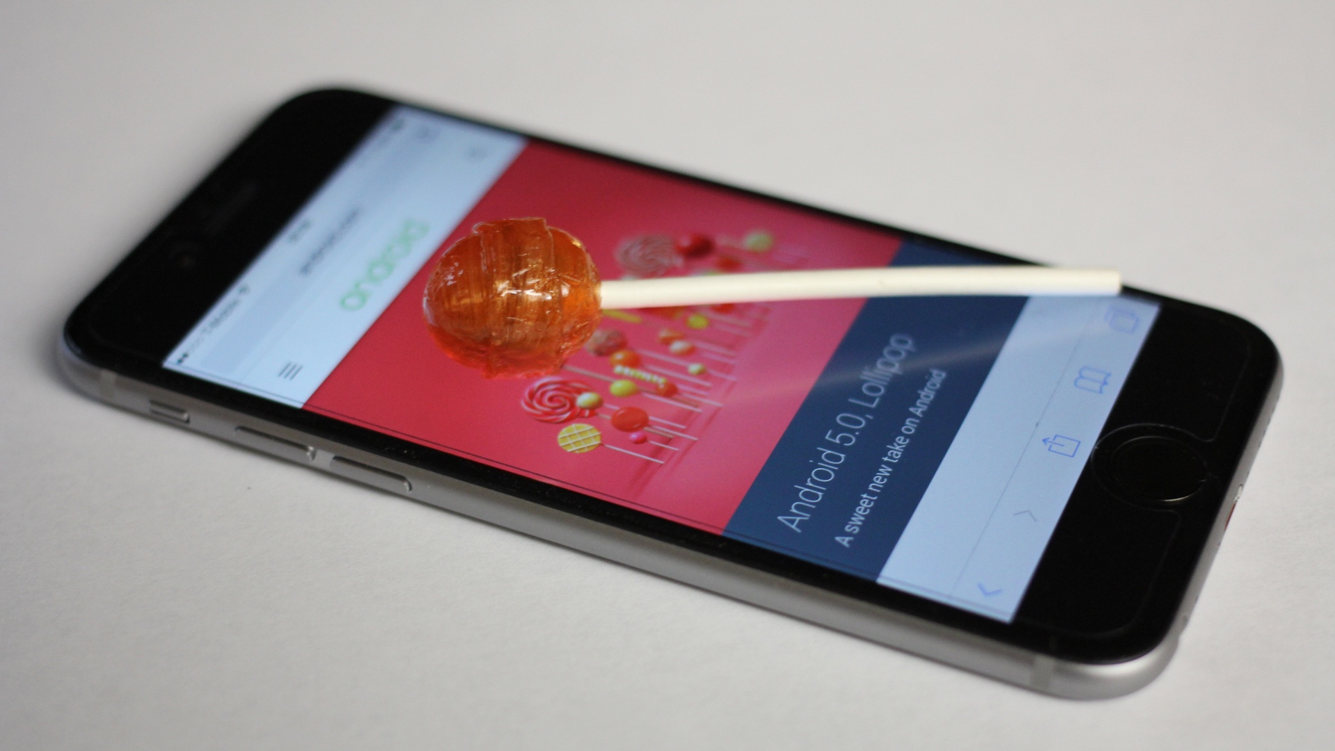 Lollipop on iPhone 6