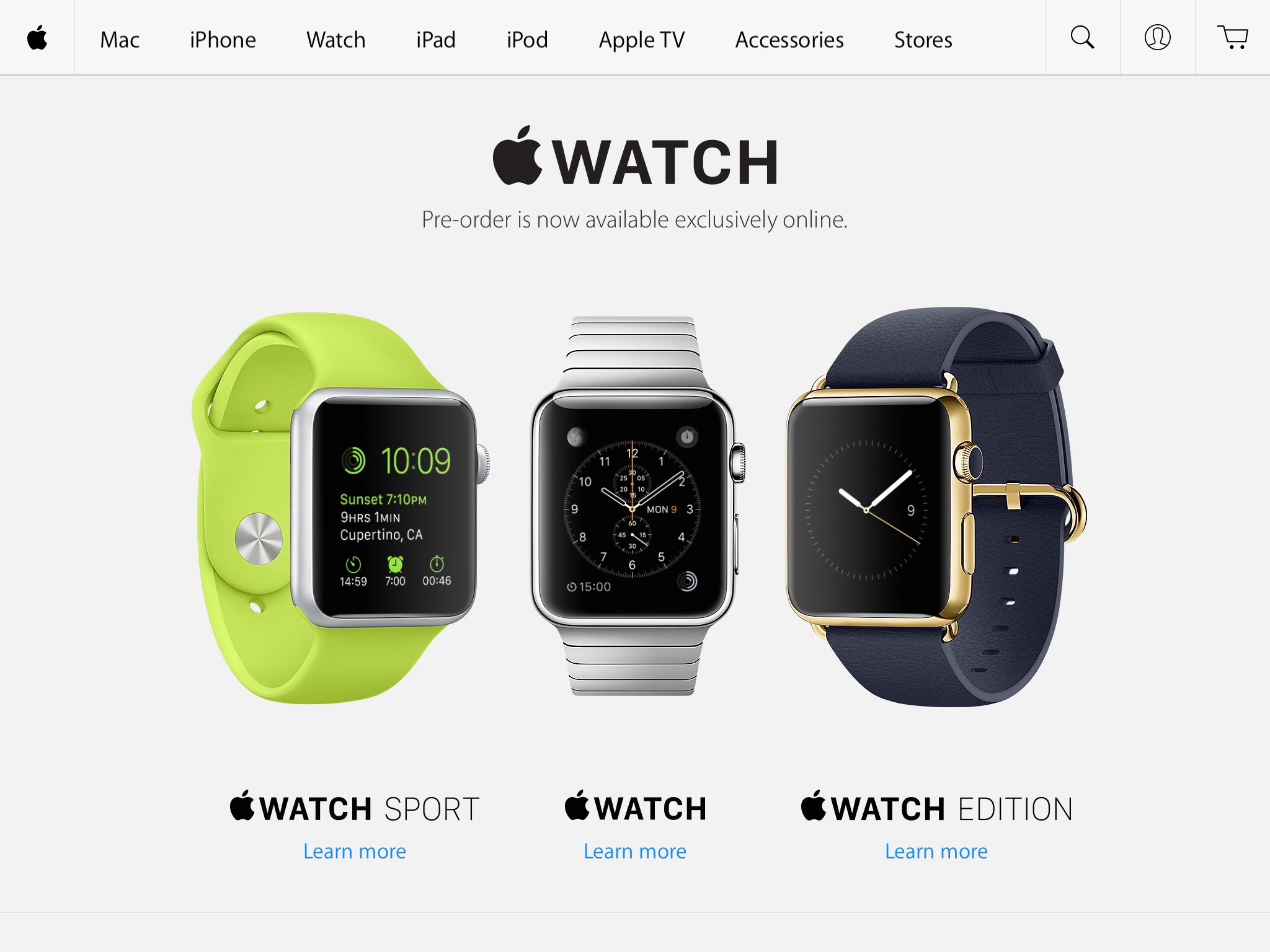 Apple Watch Pre-Order 20150410