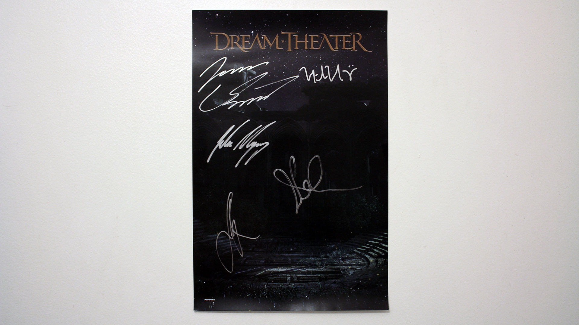Dream Theater The Astonishing Autograph Poster