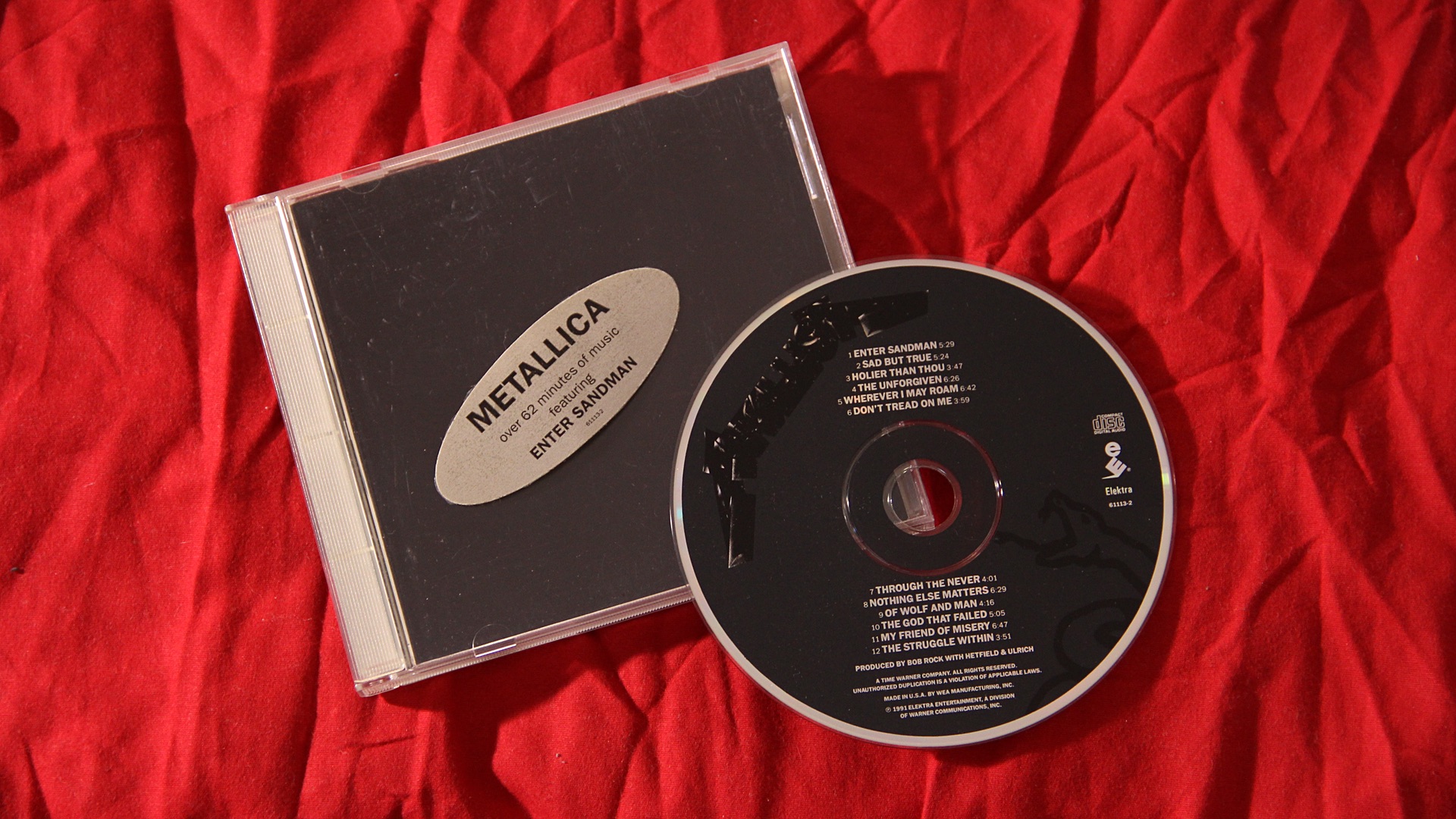 Metallica Black Album CD