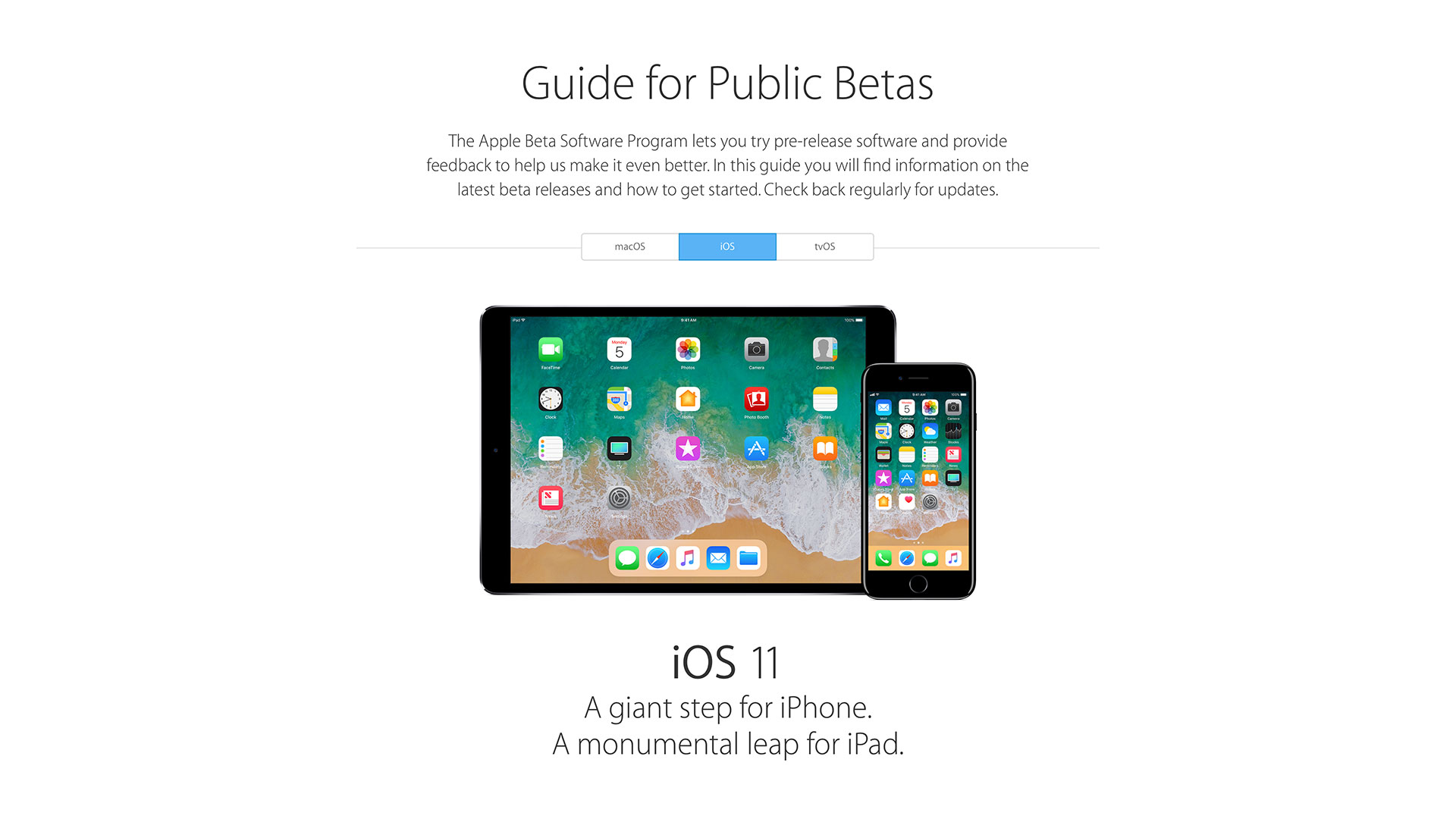 Apple-Guide-for-Public-Betas-iOS11