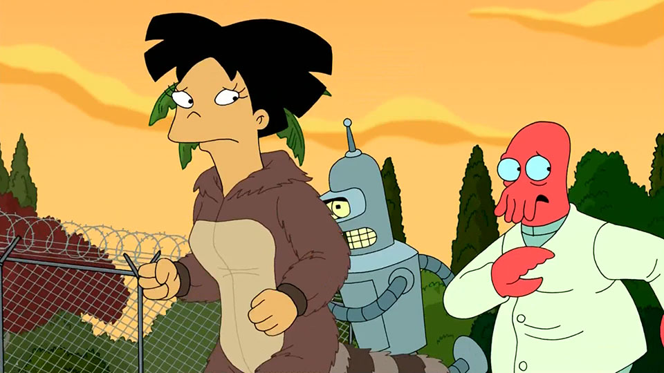 Futurama: Fry and Leela’s Big Fling.